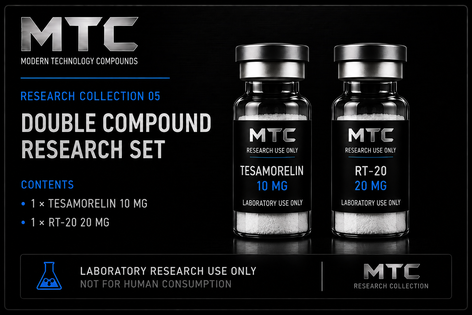Double Compound Research Set TRT-30 bundle
