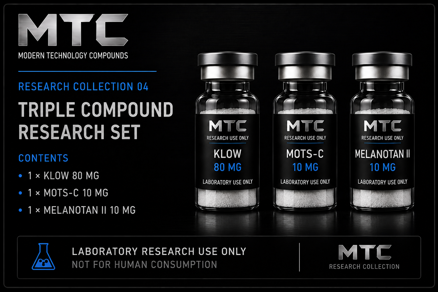 Triple Compound Research Set 04 bundle