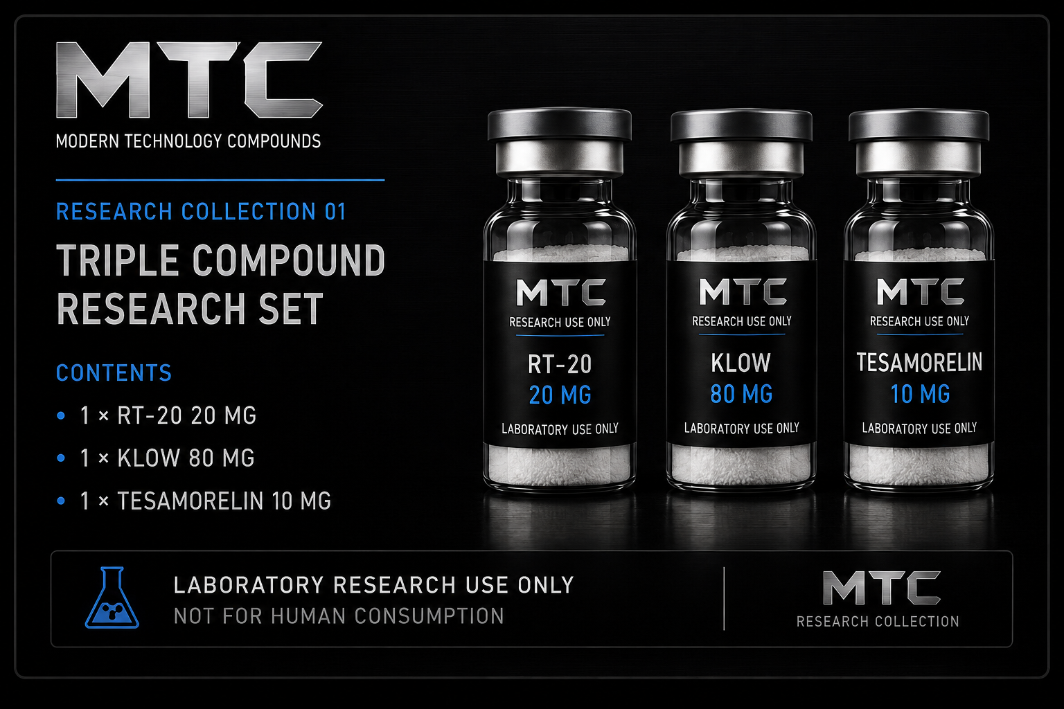 Triple Compound Research Set 01 bundle